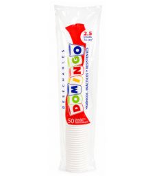 VASO DOMINGO 1.5 ONZA PTE/50UND C/60