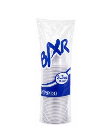 VASO BAR POLICOLOR 3.3 ONZ PQTE X 50 UND