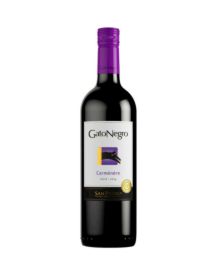 VINO GATO NEGRO CARMENERE TINTO BT 750ML